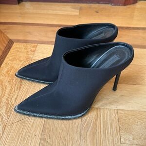 Alexander Wang Rhinestone Mules Heels